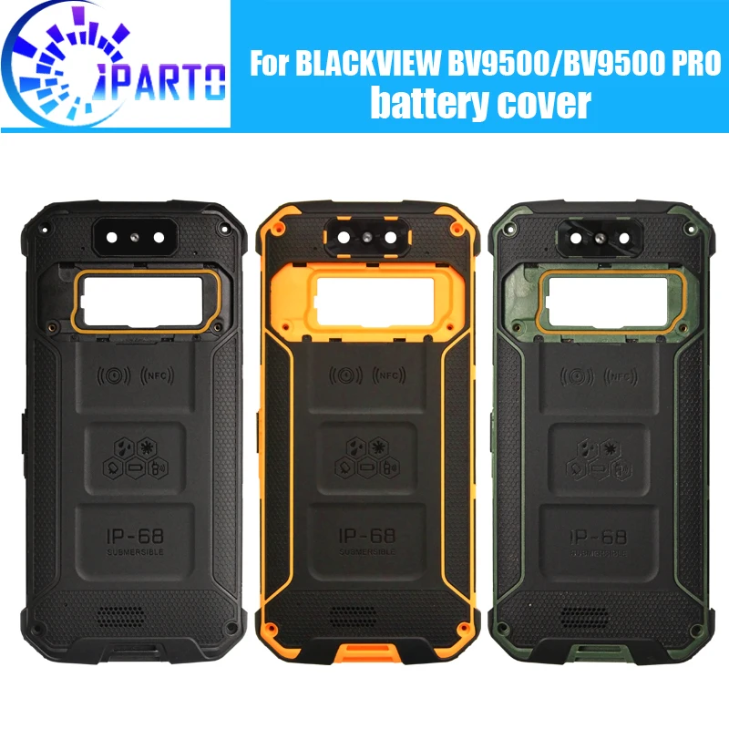 

Запасная крышка аккумуляторного отсека BLACKVIEW BV9500, 100% оригинальный новый прочный задний чехол мобильный телефон, аксессуар для BLACKVIEW BV9500 PRO.
