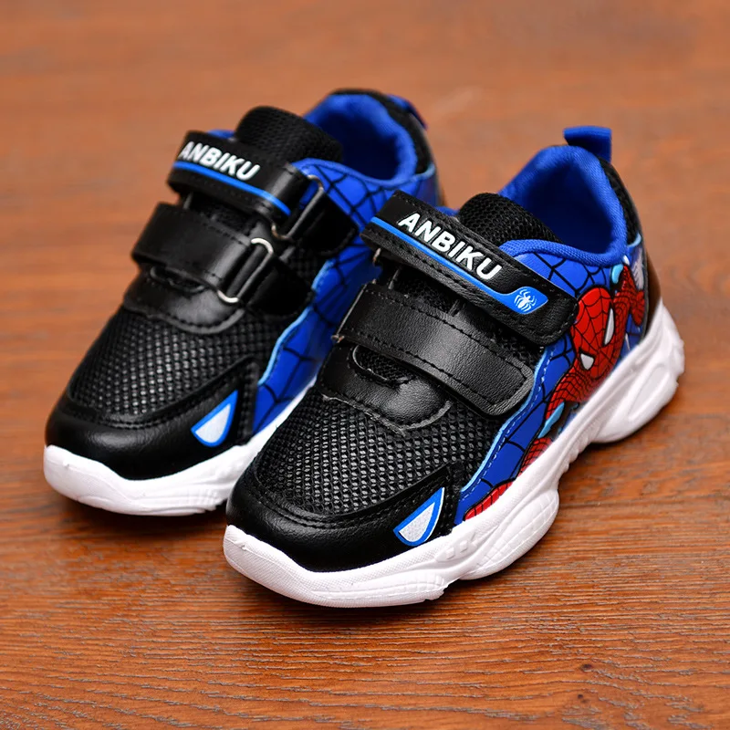 2021 Детские кроссовки детское нижнее белье с рисунком Человека паука Обувь для