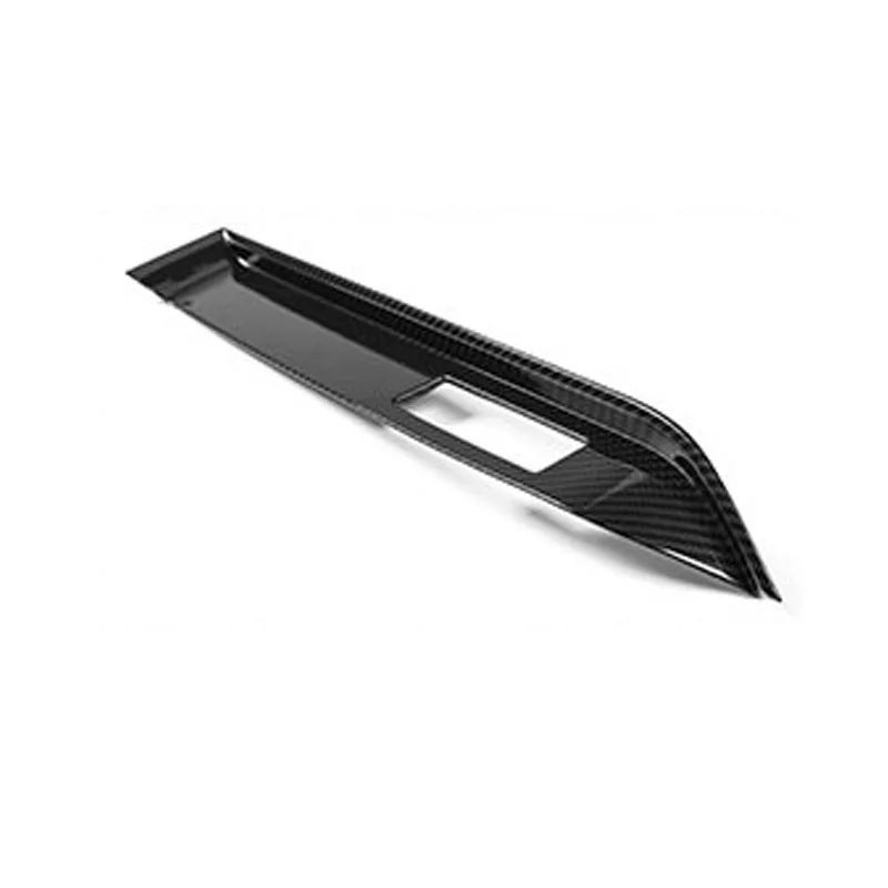 

Fit For Ford Mustang 2015-2020 ABS Carbon fiber color Car Interior Moulding Copilot Seat Dashboard Decoration Strip Sticker