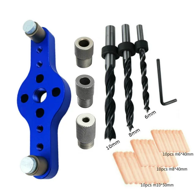 

Сплав вертикальный карман отверстие джиг деревообрабатывающий 6/8/10 мм буровые установки древесины Линг самостоятельно центрирующая дрель ...