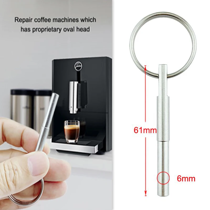 

Круглый ремонтный инструмент для безопасности, открывающийся ключ безопасности, винты с овальной головкой, особая бита, Юра, Capresso SS316, ремон...