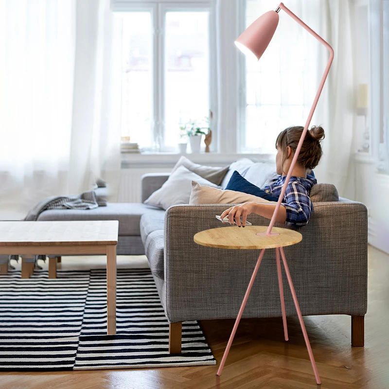 Современная лаконичная лампа прикроватный столик для гостиной дивана спальни