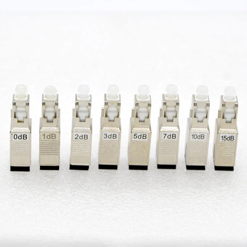 Новинка SC UPC оптический волоконный адаптер соединитель штекер и гнездо фиксированный волоконный аттенюатор 1,2,3,5,7,10,15 ~ 20dB Бесплатная доставка