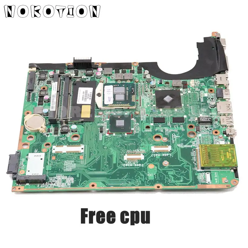 NOKOTION 580976 001 600816 материнская плата для ноутбука HP Pavilion DV6 2100 DA0UP6MB6F0 PM55 DDR3 G105M