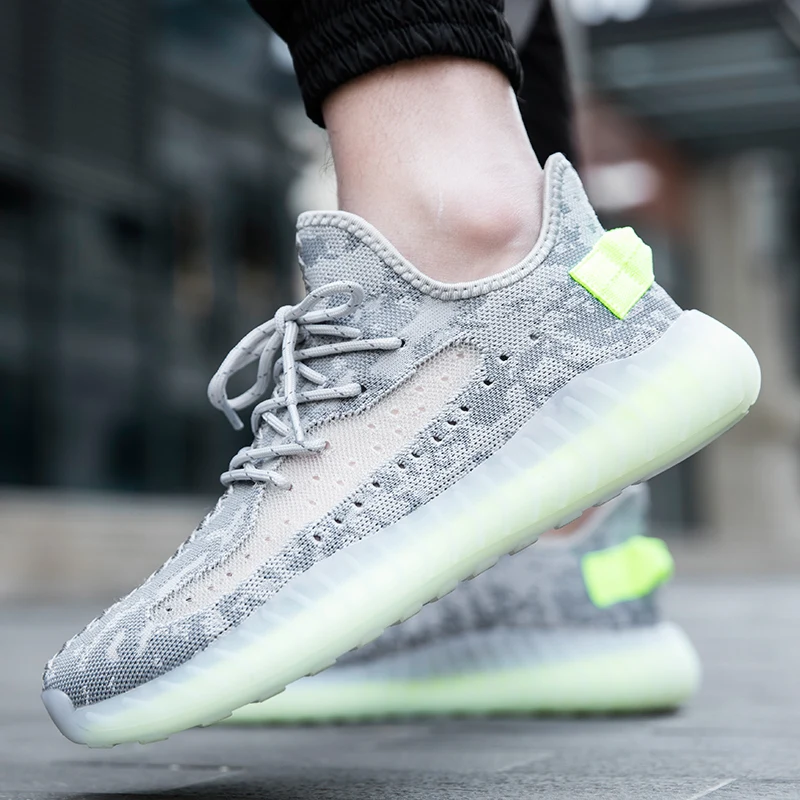 Кроссовки мужские Нескользящие удобные уличные кеды для бега весна 2020|Беговая