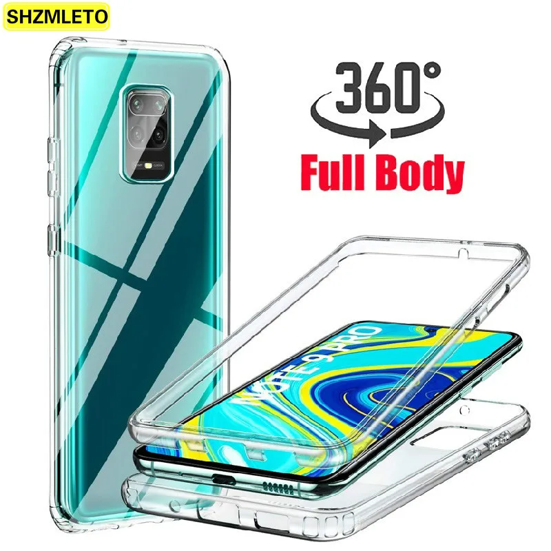 Защитный чехол с полным покрытием для Samsung Galaxy Note 20 S20FE S20 Ultra S10 Lite FE 360 S9 S8 Plus A51 A71 A21S