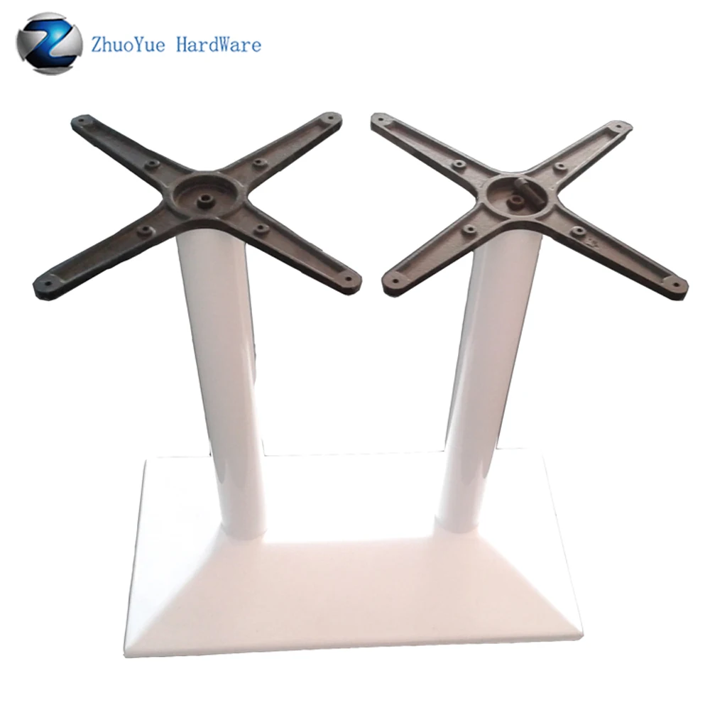 Оптовый коммерческий чугунный ресторанный столик с металлическим основанием