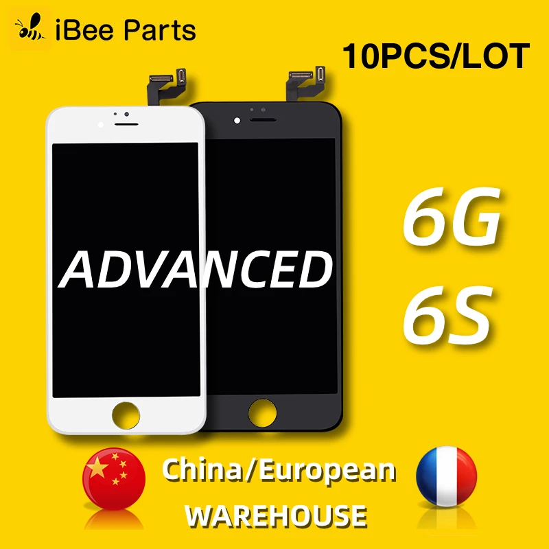 Детали iBee 10 шт. новое поколение Улучшенный для iPhone 6 6G 6S ЖК дисплей сенсорный экран
