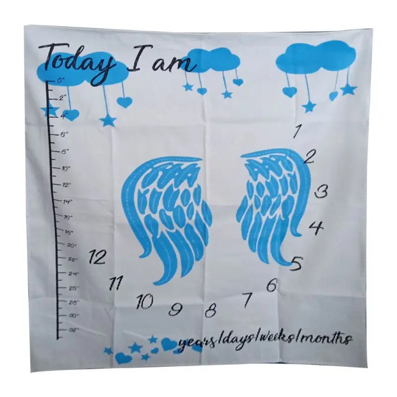 

Infant Baby Photo Blanket Photography Prop Backdrop Cloth Calendar Newborn Boys Girls Photos Accessories