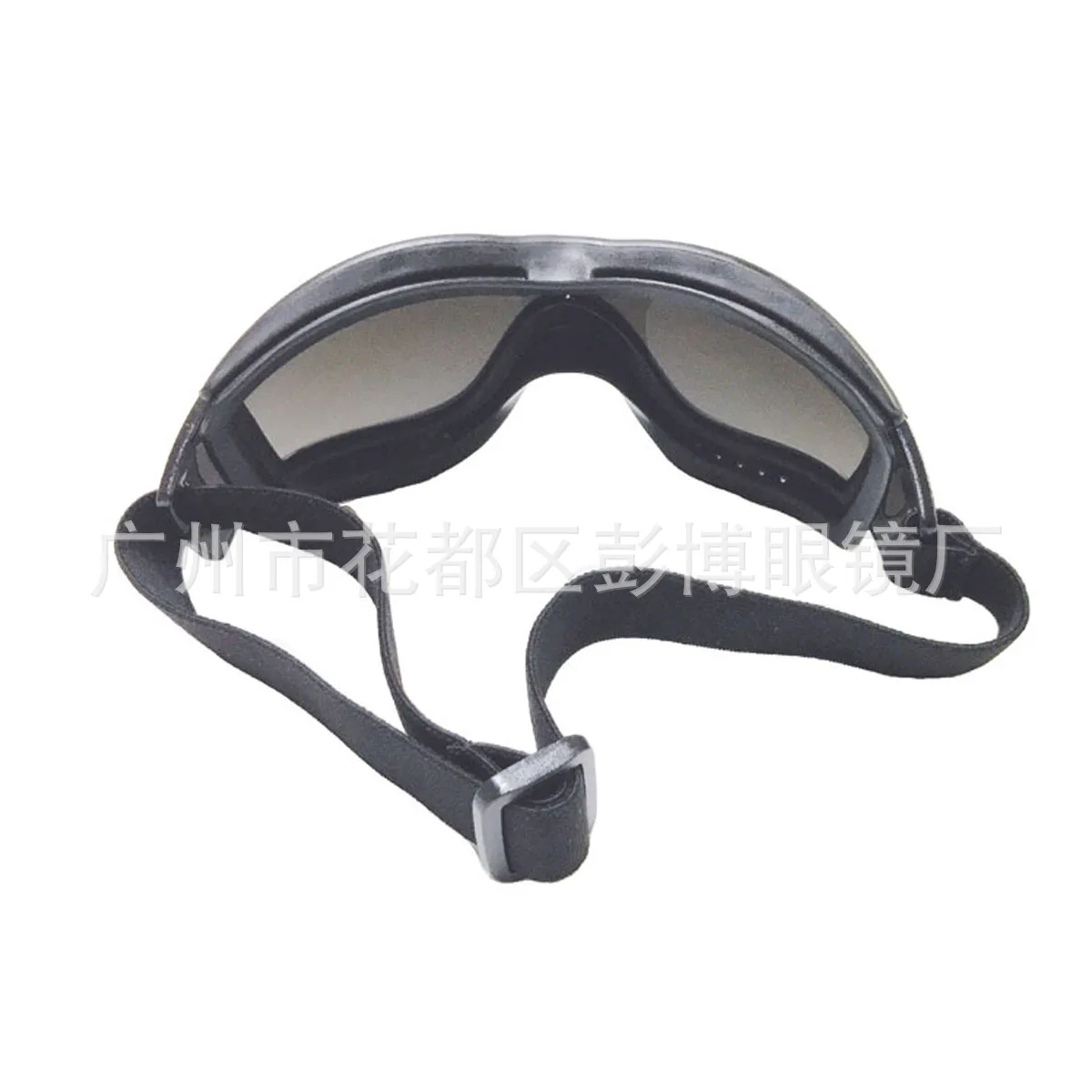 Лыжные очки с покрытием черные и золотые для защиты от снега слепых пятен