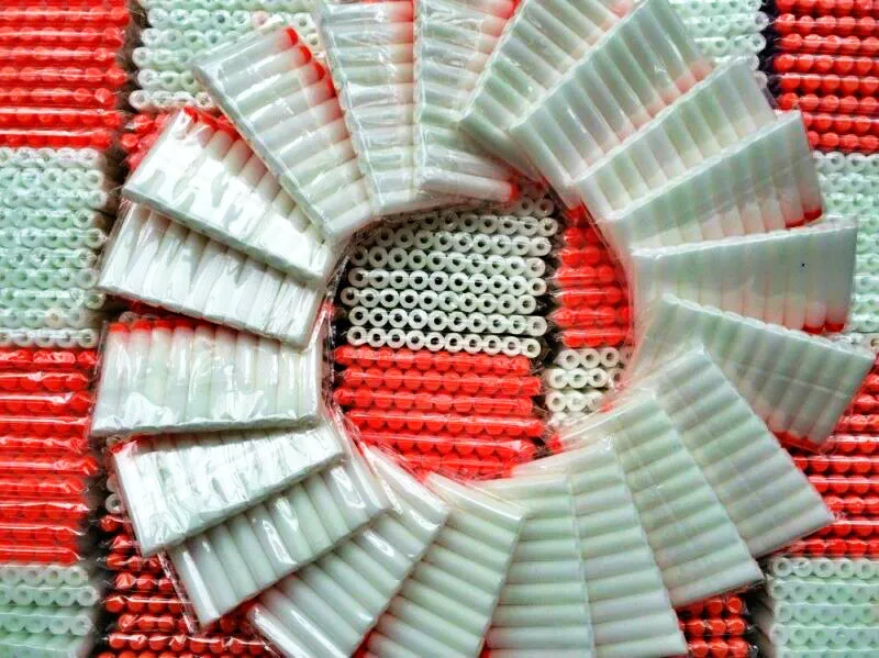 

100pcs fluorescent dart refill for general standard round head hollow foam bullets for toy guns