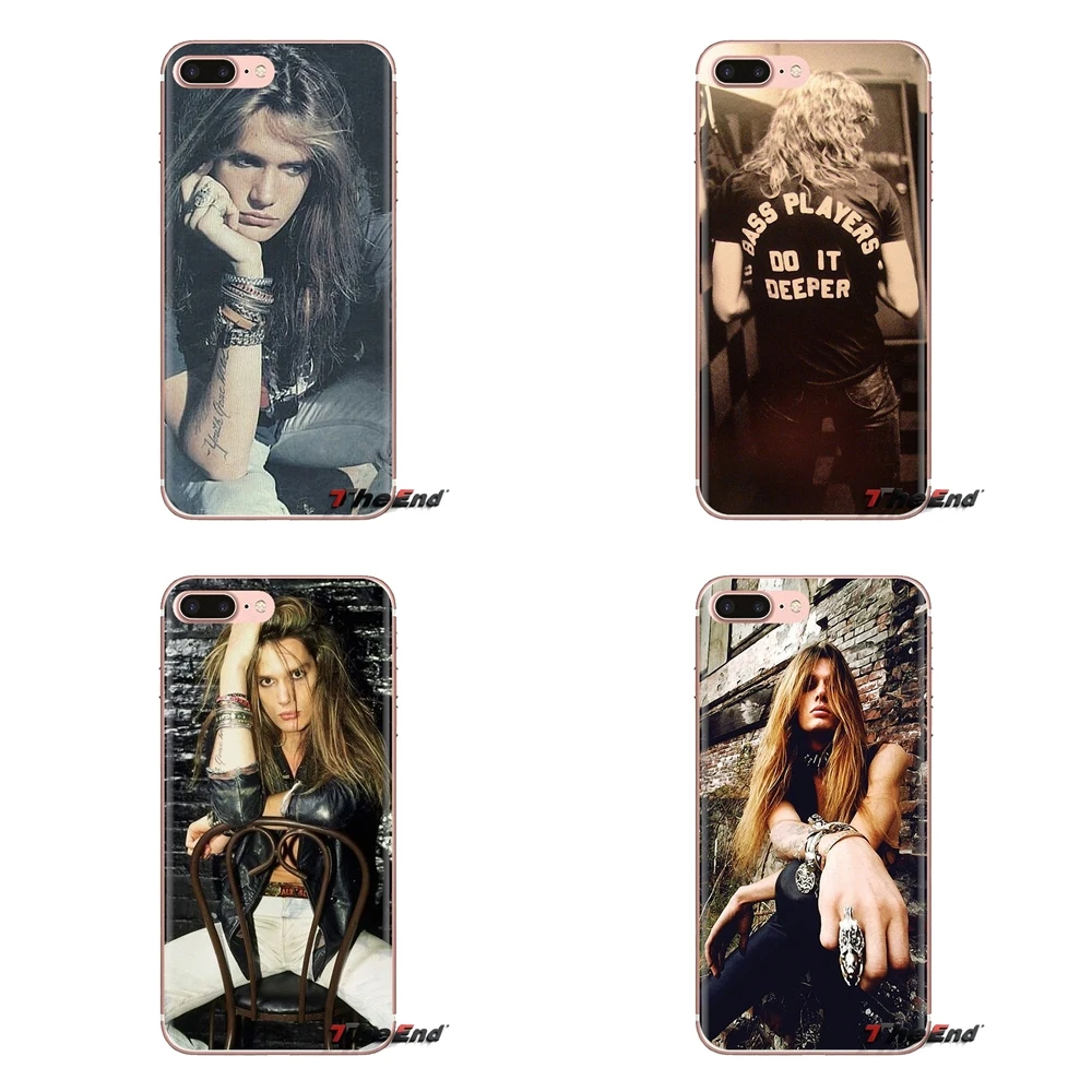 skid row US heavy metal band For iPhone XS Max XR X 4 4S 5 5S 5C SE 6 6S 7 8 Plus Samsung Galaxy J1 J3 J5 J7 A3 A5 Silicone Case |