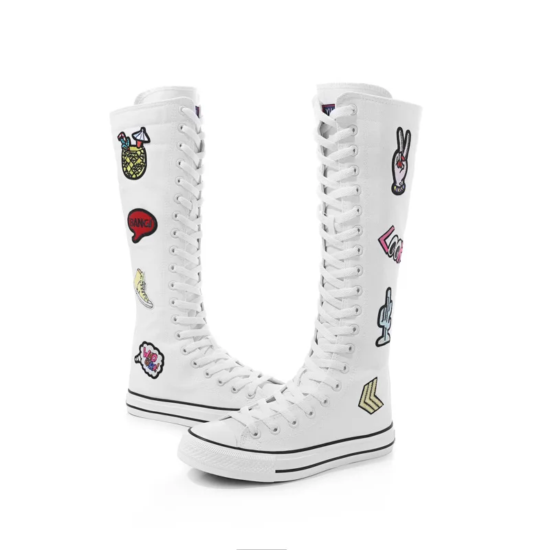 

6138 long tube 005 canvas shoes