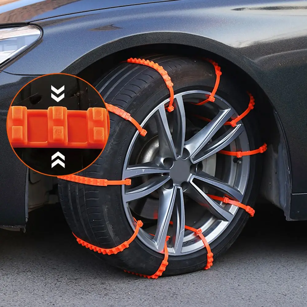 10 шт. нескользящая цепь для зимнего льда | Автомобили и мотоциклы