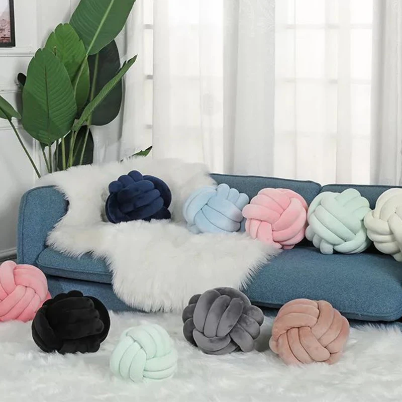 28 см скандинавский узел Подушка Узелок Декор домашний декор для детской комнаты |