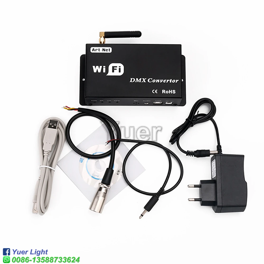 Многоточечный WiFi-контроллер WF310 новая сценическая подсветка для диджеев DMX