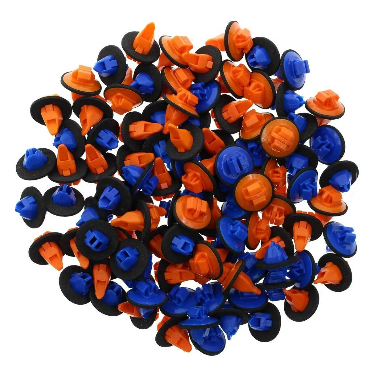

75495-35010 Clips Clips For 2005-2016 Toyota Tacoma Orange + Blue 100 Pcs