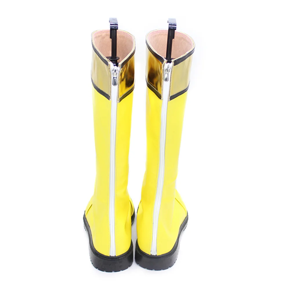 Super Sentai Hyakujuu Gaoranger Обувь для косплея Сапоги Игра Аниме Карнавал Вечеринка