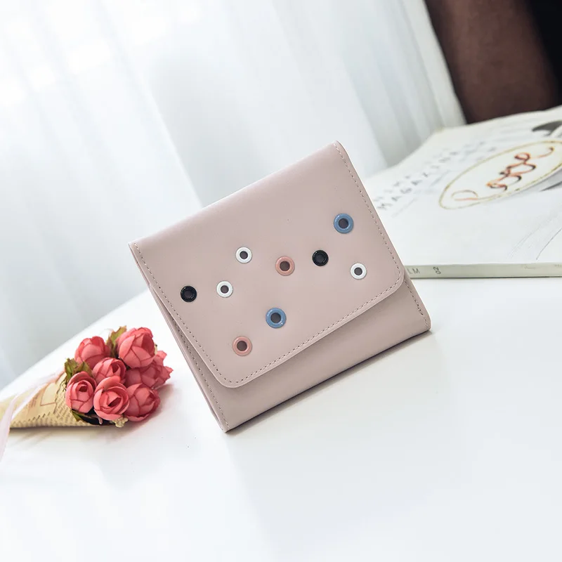Женский кошелек маленький модный кожаный марки девушка карта пакет 2019 Клатч