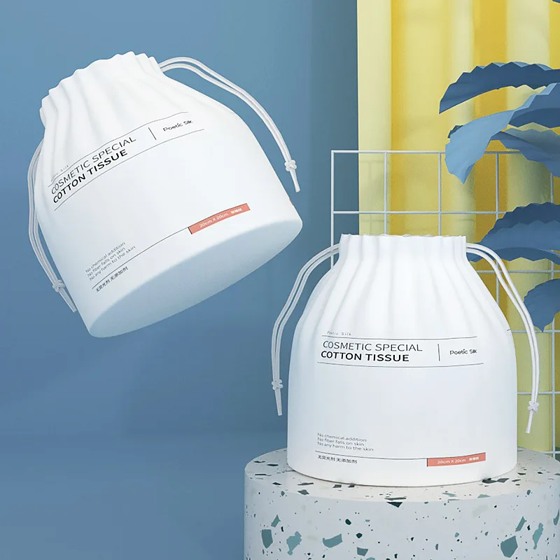 Одноразовые полотенца для лица хлопковые салфетки снятия макияжа рулонная