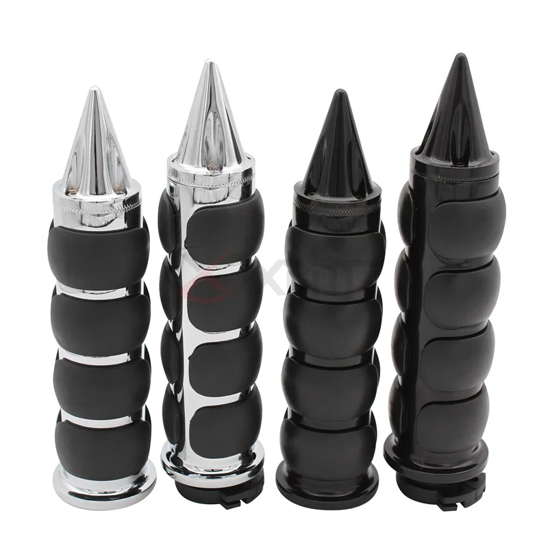 7/8 &quot22 мм или 1&quot 25 резиновые ручки для Harley Honda Kawasaki Suzuki Yamaha велосипеды крейсер