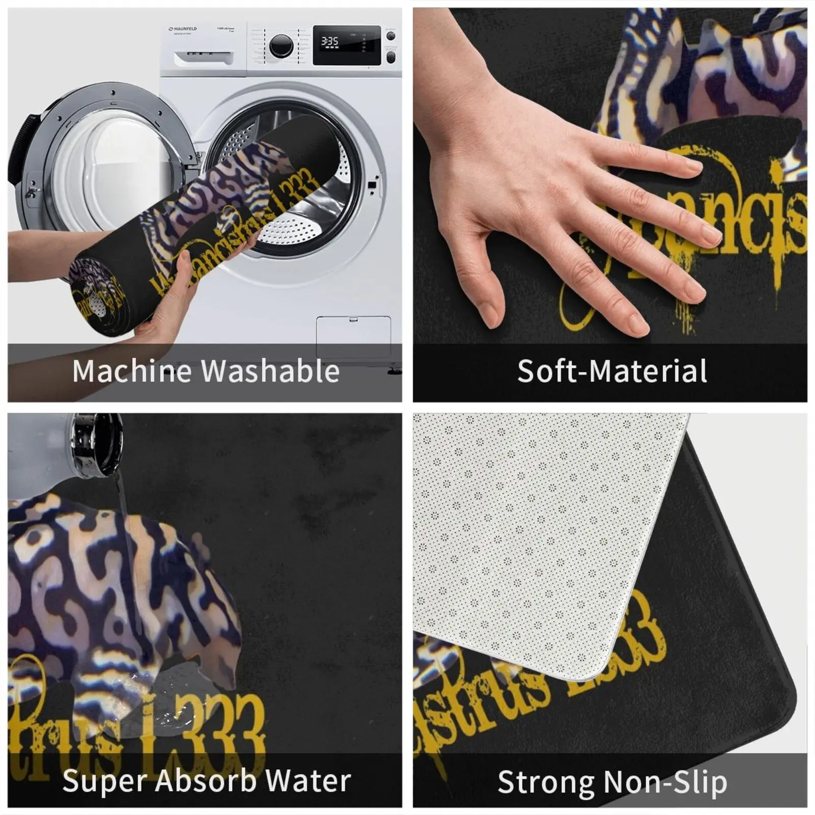 L333 коврик для коврового покрытия Мягкий Нескользящий Коврик Pleco Catfish Pleco|Коврик| |