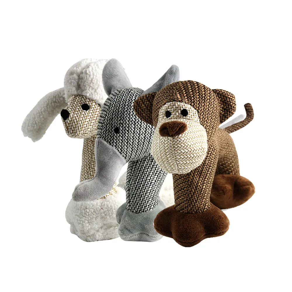 1 шт. эхолот игрушка плюшевая щенок кошка собака жевательная подарок животные для