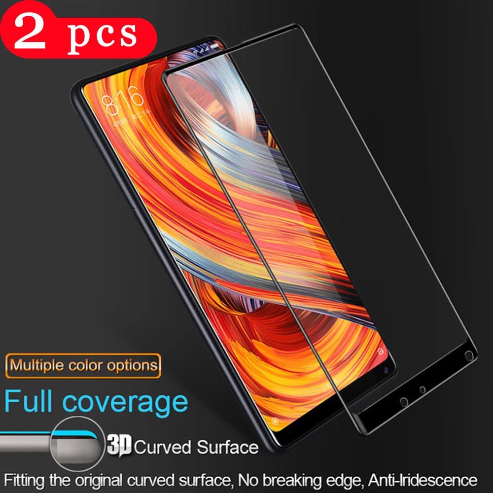 2 шт. закаленное стекло для смартфона xiaomi mi max 3 mix 2s защита экрана телефона redmi K20 pro