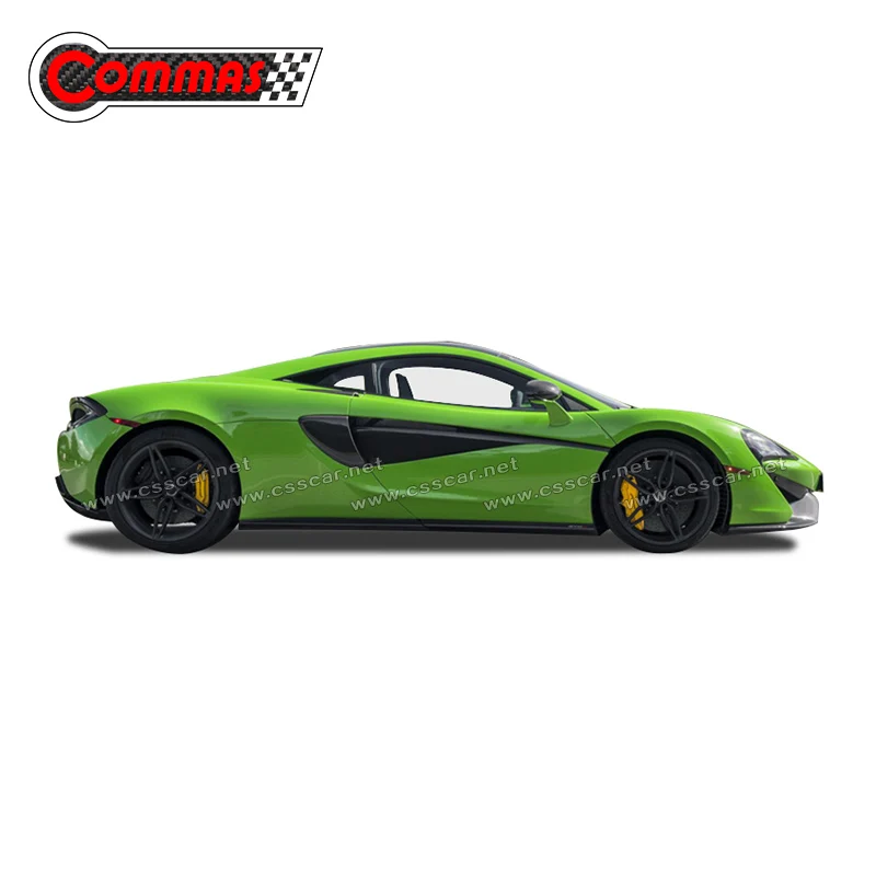 

CSSYL Top Design Fit for McLaren 540c 570s Real Carbon Fiber Side Skirts Car Accessories