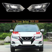 car headlight repair for nissan qashqai 2019 2020 car headlamp lens auto shell headlight cover