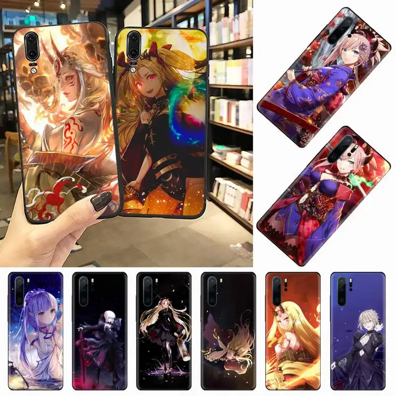 Fate Series Grand Girl luxury design Phone Case shell For Huawei honor Mate P 10 20 30 40 Pro 10i 9 10 20 8 x Lite