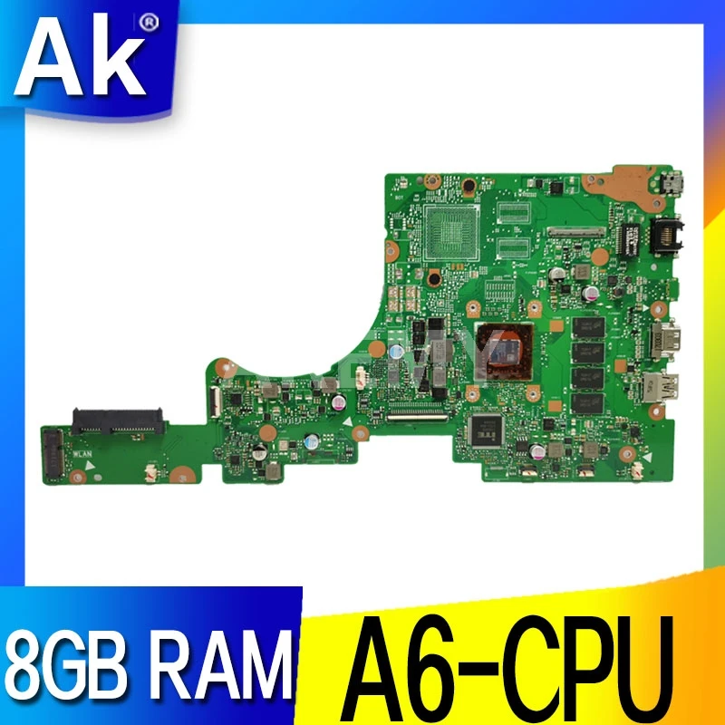

Akmey E402BA с A6-CPU 8 Гб RAM материнская плата для ASUS VivoBook E402 E402B E402BA E402BP Laotop материнская плата E402BA