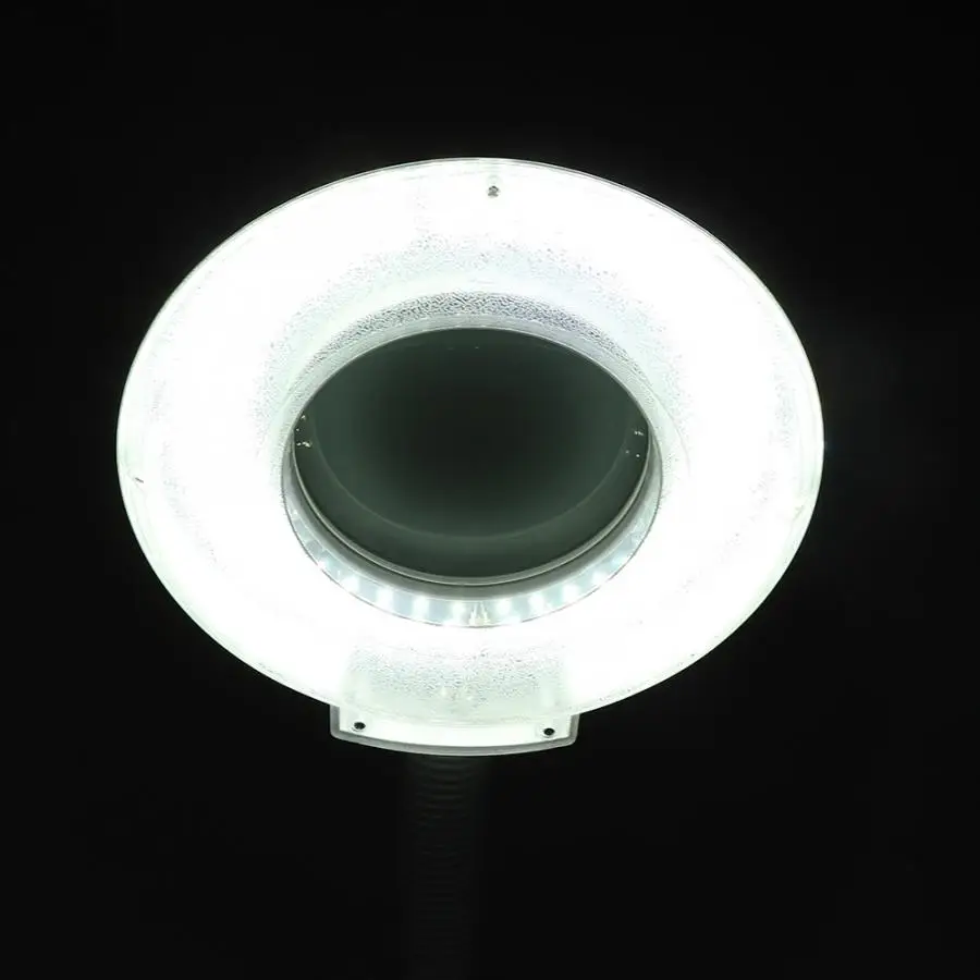 8X светодиодный увеличительный светильник с холодным светом Напольная Лампа лупа