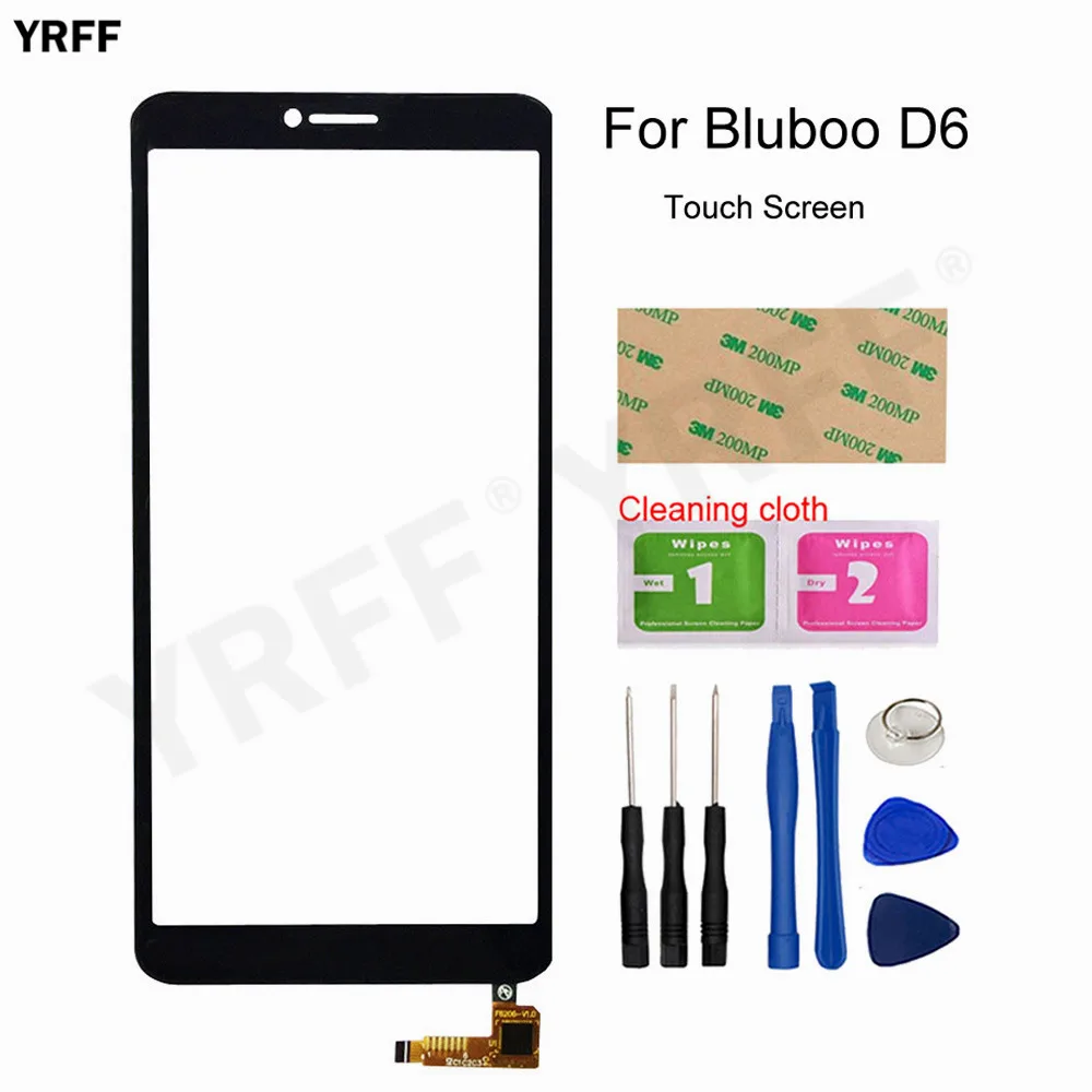 Сенсорная панель для Bluboo D6 сенсорный экран дигитайзер сенсорная стеклянная