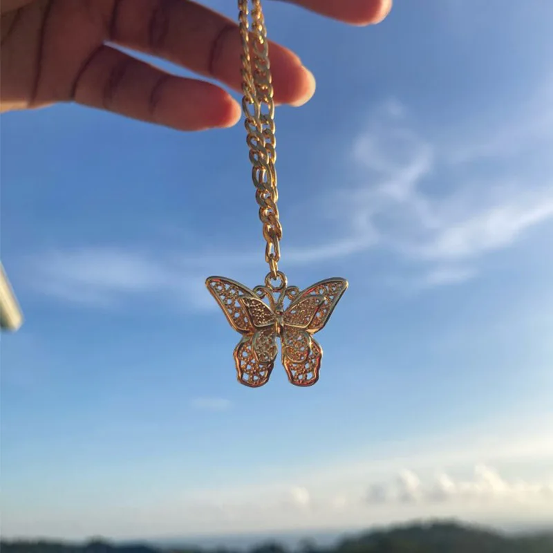 

Stainless Steel Butterfly Bracelets For Women Bohemia Couple Hand Chains Jewelry Cute Animal Pendant Bracelet Best Friend Gifts