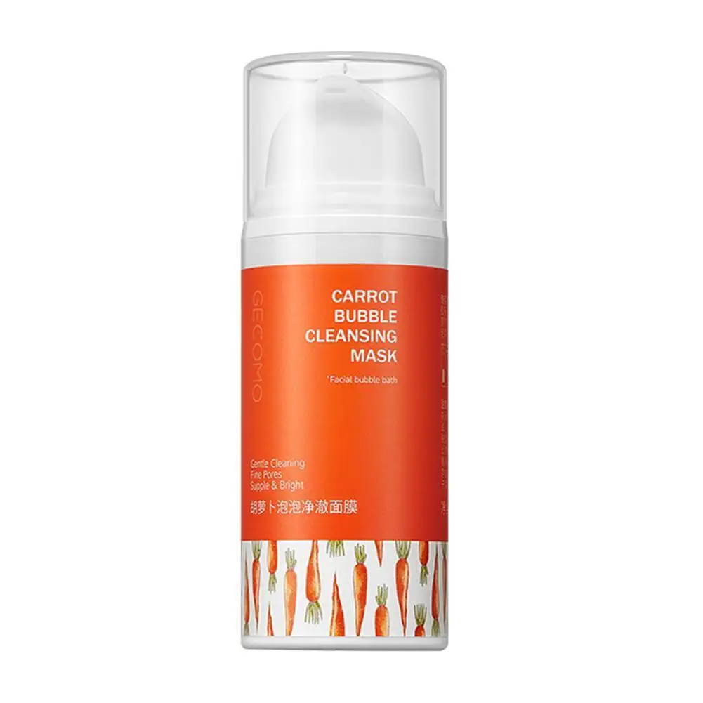 

Carrot Bubble Mask Female Deep Clean Moisture Replenishment Moisturizing And Oil Controlling Brightening Women Mask