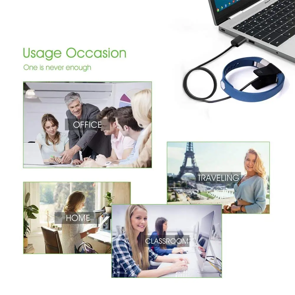 Зарядный Зажим Для Fitbit Alta сменный usb адаптер для зарядного устройства зарядный