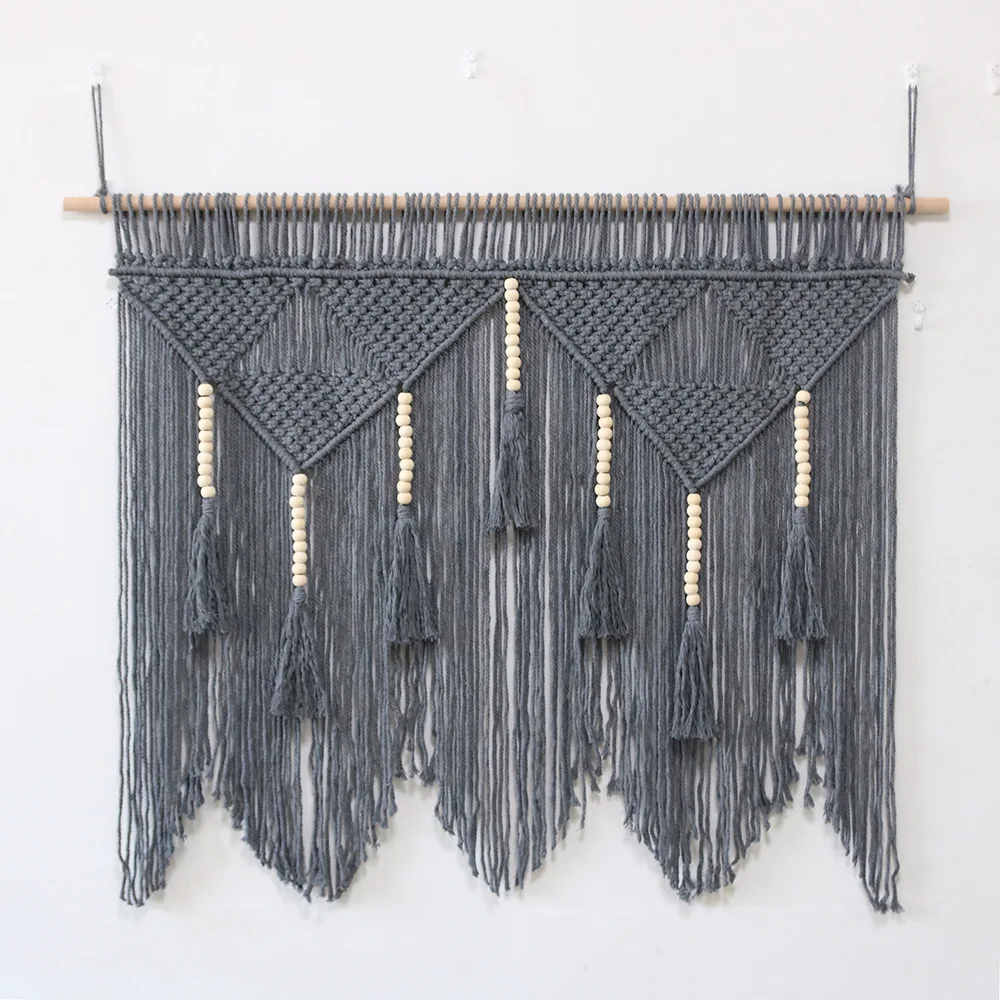 

120X100cm/150X110cm Macrame Wall Hanging Tapestry Home Decor Cotton Bohemian Handmade Woven wedding Decoration Beautiful Gifts