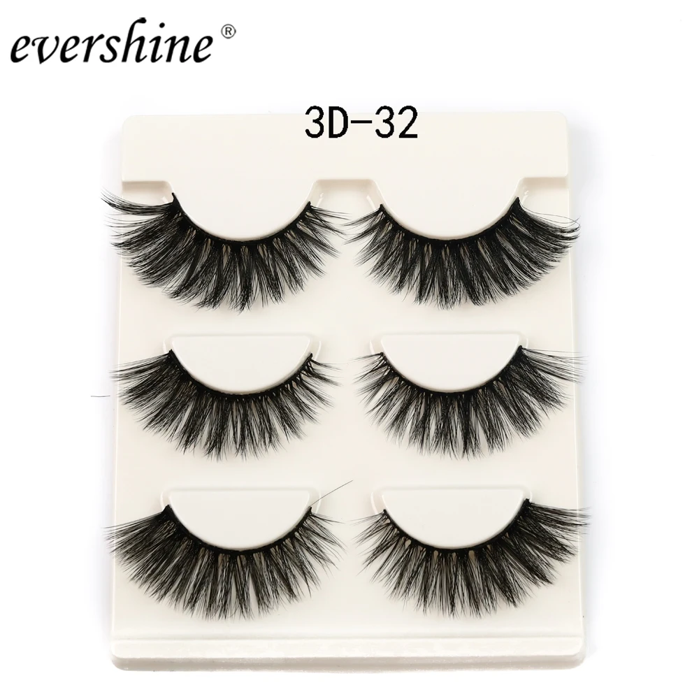 Новые Натуральные 3D норковые Толстые Накладные ресницы макияж красота вечерние