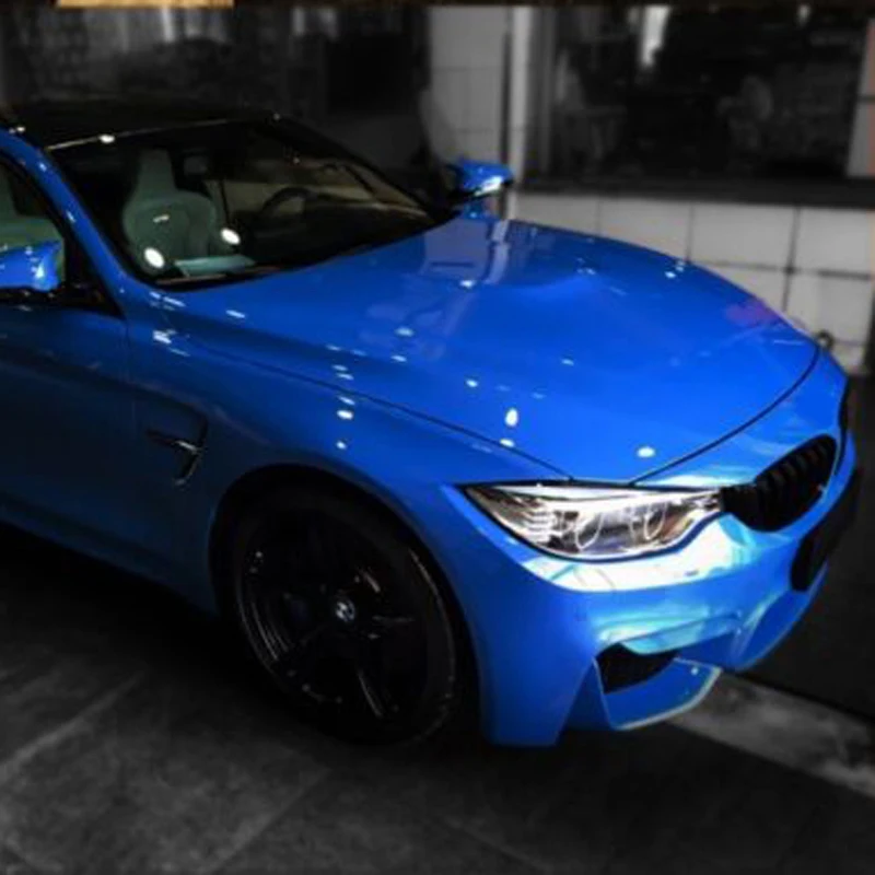 

Decal Car sticker Wrap 30*150CM Decoration Super glossy Vinyl Waterproof