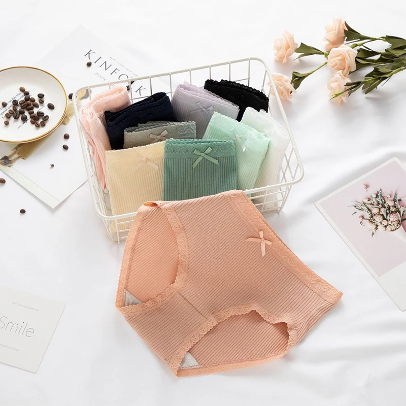 6 шт. женское нижнее белье сексуальное женские хлопковые стринги Трусы String Нижнее