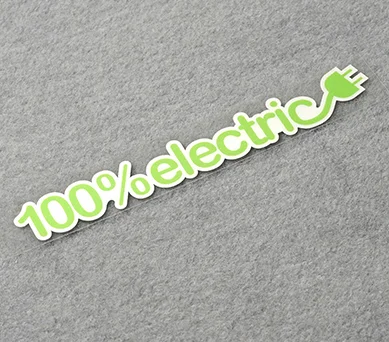 Автомобильный Стайлинг винил Новая Энергия 100% Электрический авто окно кузова