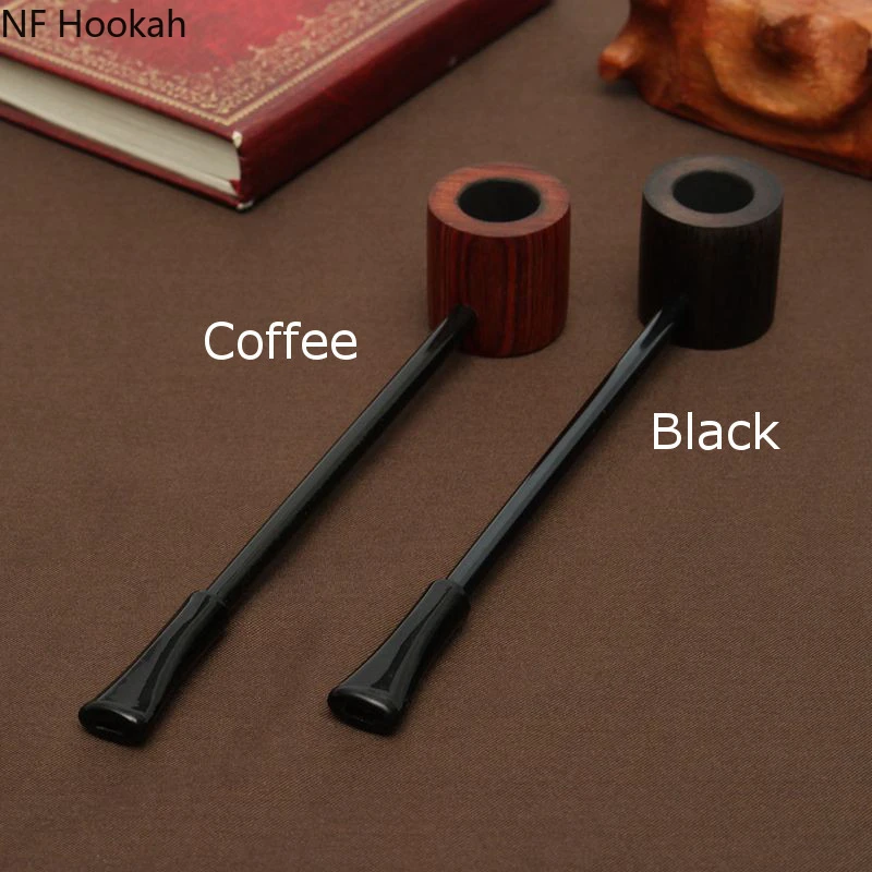 Трубка из черного дерева Курительные трубки Портативный курительная трава