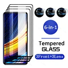 Закаленное стекло для Xiaomi Poco X3Pro, защита экрана, пленка для объектива камеры Mi Poco Phonepoco Pocco Poko Poxo X 3 X3 Pro, стекло