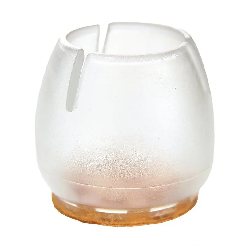 

Chair Leg Floor Protectors with Felt Furniture Pads, Chair Glides Feet Caps Tips,Round 1 to 1-3/16 Inch (2.5-3.0cm)