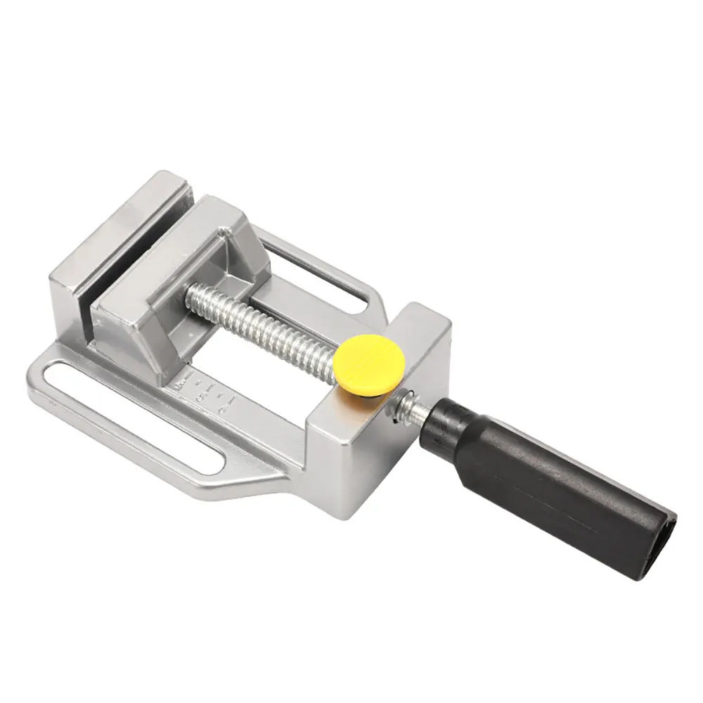 

Алюминиевый верстак, плоские тиски для электрической искусственной дрели, многофункциональный сверлильный станок, инструменты для дерево...