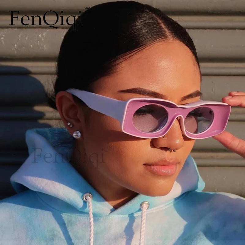 

Square Sunglasses For Women Men Luxury Brand Oversized UV400 Sun Glasses Female Retro Hip Hop Sunglasses