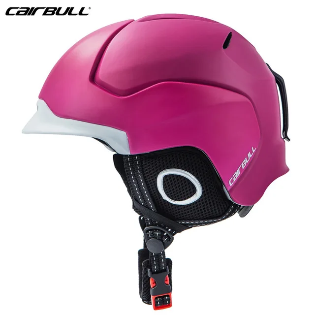 Pink CAIRBULL лыжный шлем Зимний теплый цельно-Формованный для мужчин и женщин лыжный шлем Спортивная безопасность Скейтборд Сноуборд шлемы - Цвет: Pink