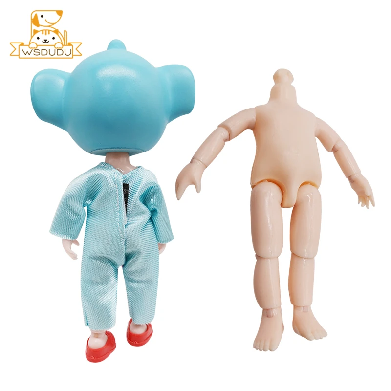 Kawaii Reborn BJD Детские куклы с животными корова леопард слон кролик лягушка божья