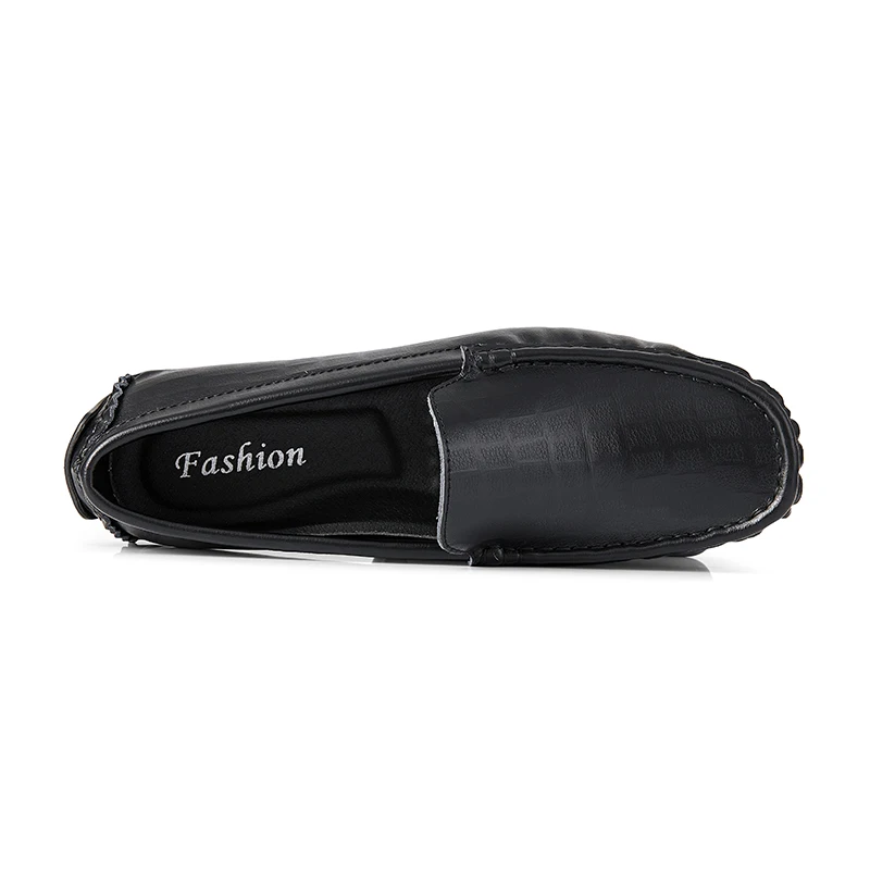 

2020 New Men Loafers Luxury Brand Leather Casual Shoes Fashion Slip on Driving Shoes Breathable Mens Moccasins Loafers